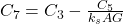 C_7 = C_3 - \frac{C_5}{k_sAG}